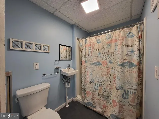 a view of a door in a room