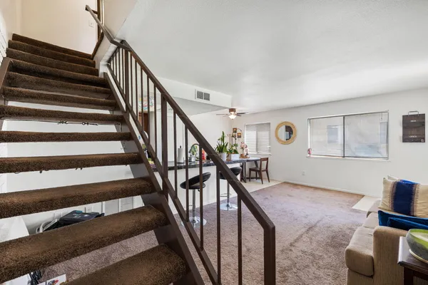 a view of entryway and hall