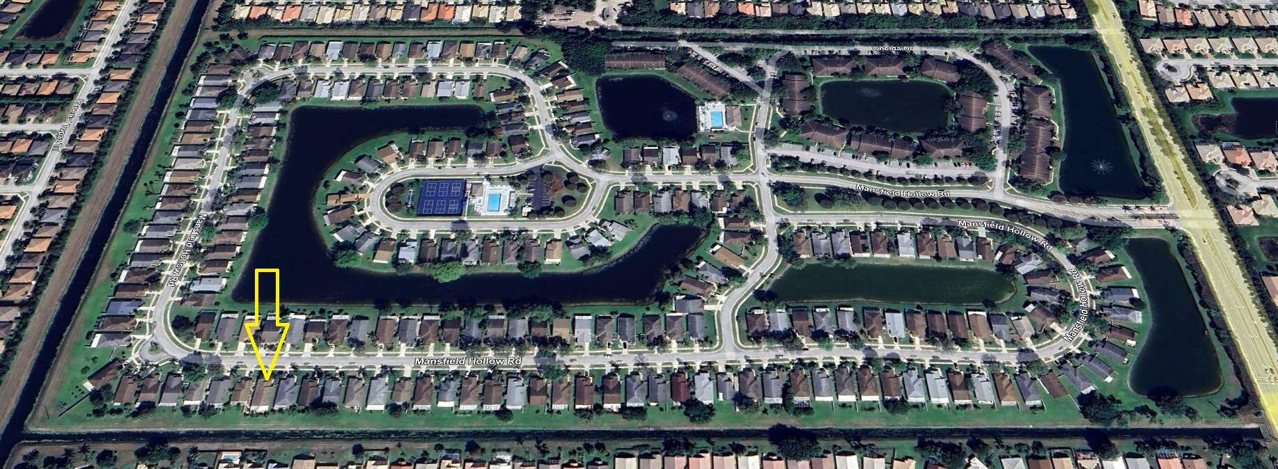 7716 Mansfield Hollow Road Delray Beach, FL 33446 - Photo 53 of 61 12 37 GOOGLE EARTH OVERALL W ARROW