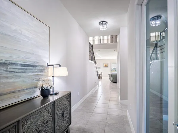 a view of entryway and hall