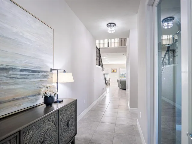 a view of entryway and hall