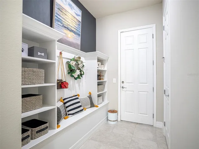 a view of a small space