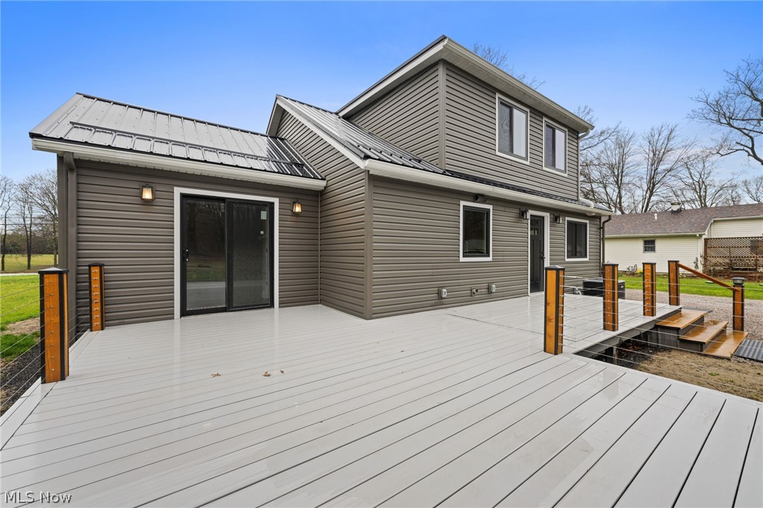3679 Call Road Perry, OH 44081 - Photo 6 of 41 Custom Railings on rear deck