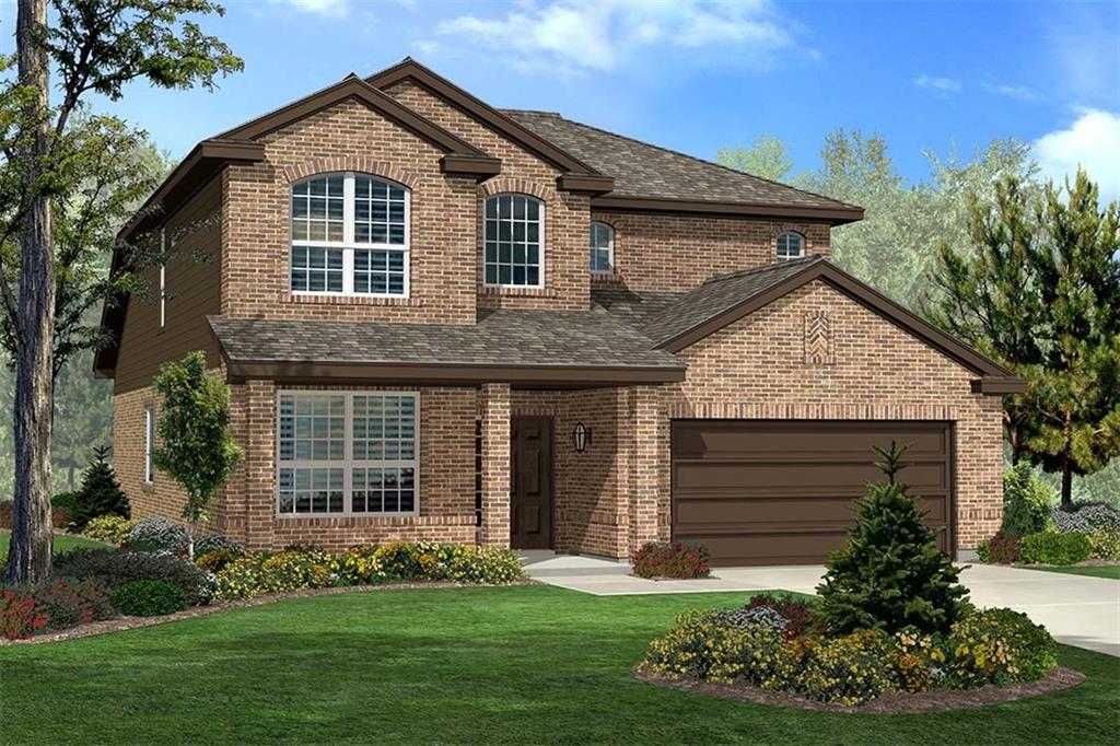 4520 Eaglestone Way Denton, TX 76210 - Photo 1 of 1 a front view of a house with a yard