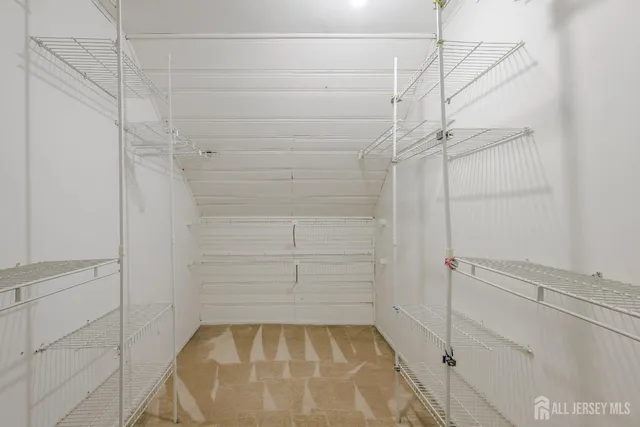 a view of walk in closet