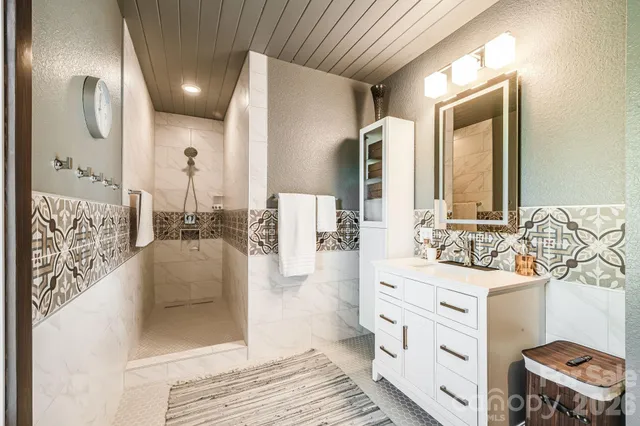 a outdoor living space with furniture