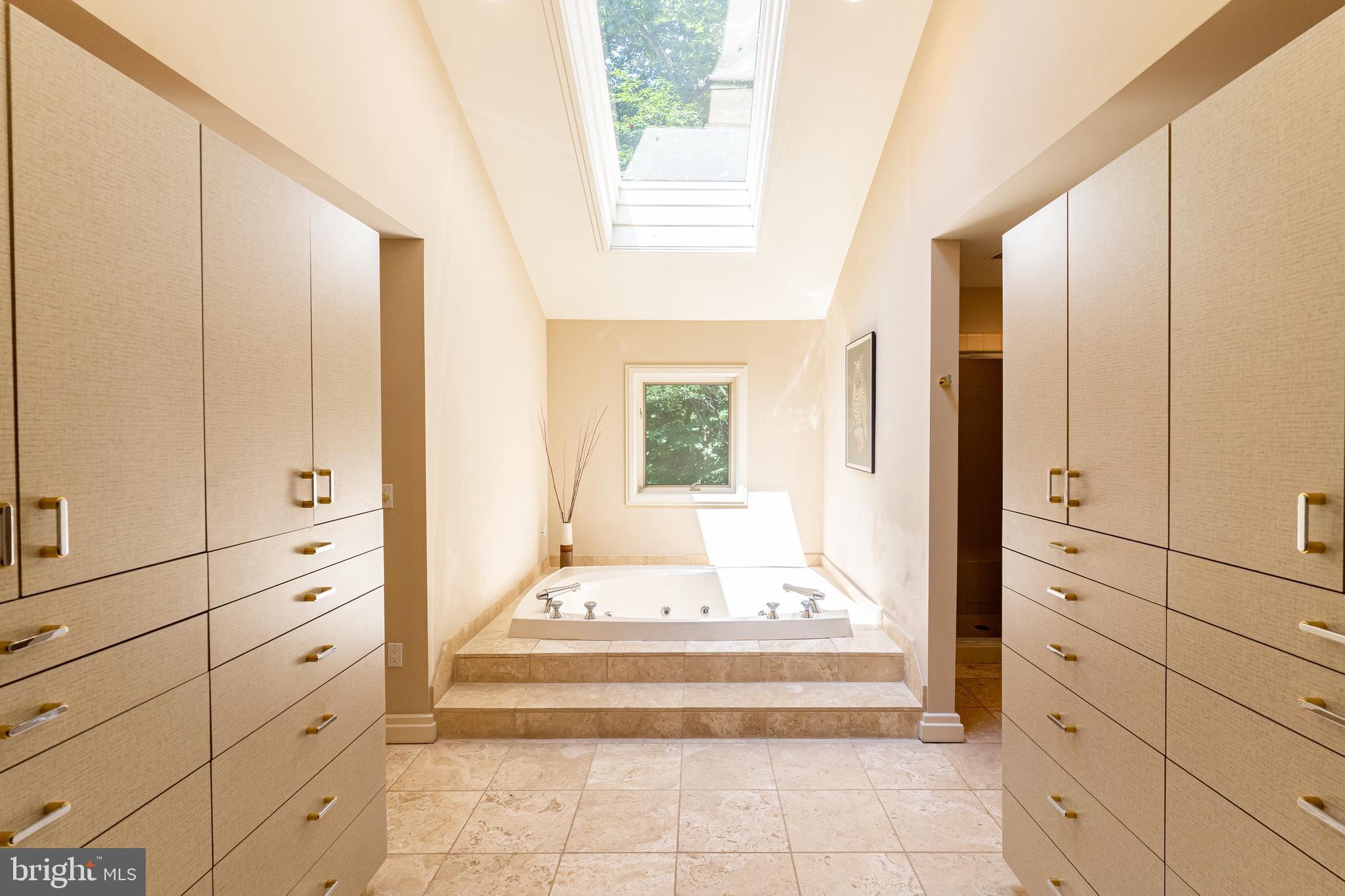 11615 Springridge Road Potomac, MD 20854 - Photo 17 of 38 Owner's Suite Bath w/Jets, Storage & Natural light