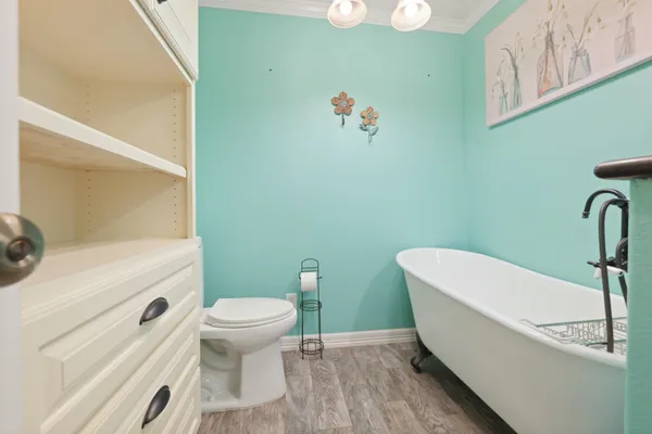 a bathroom with a sink and a toilet