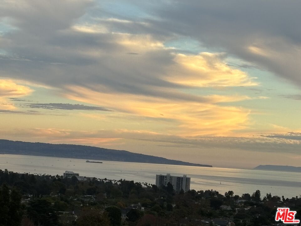 a view of city and ocean