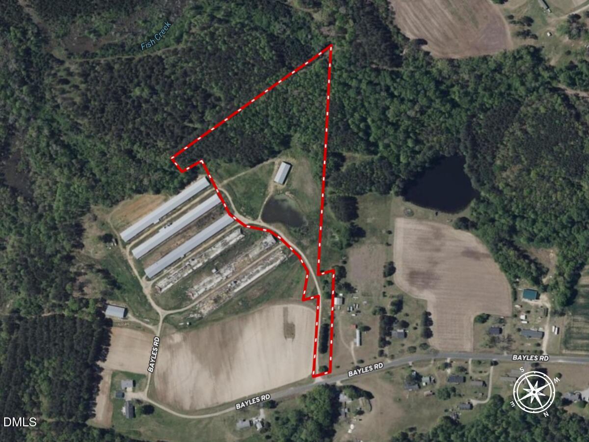 0 Bayles Road Lillington, NC 27546 - Photo 3 of 29 an aerial view of a house