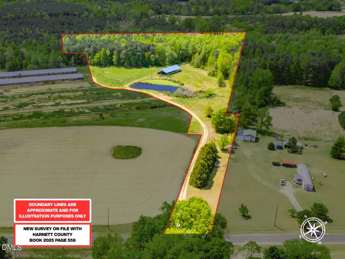 0 Bayles Road Lillington, NC 27546 - Photo 4 of 29 an aerial view of a swimming pool