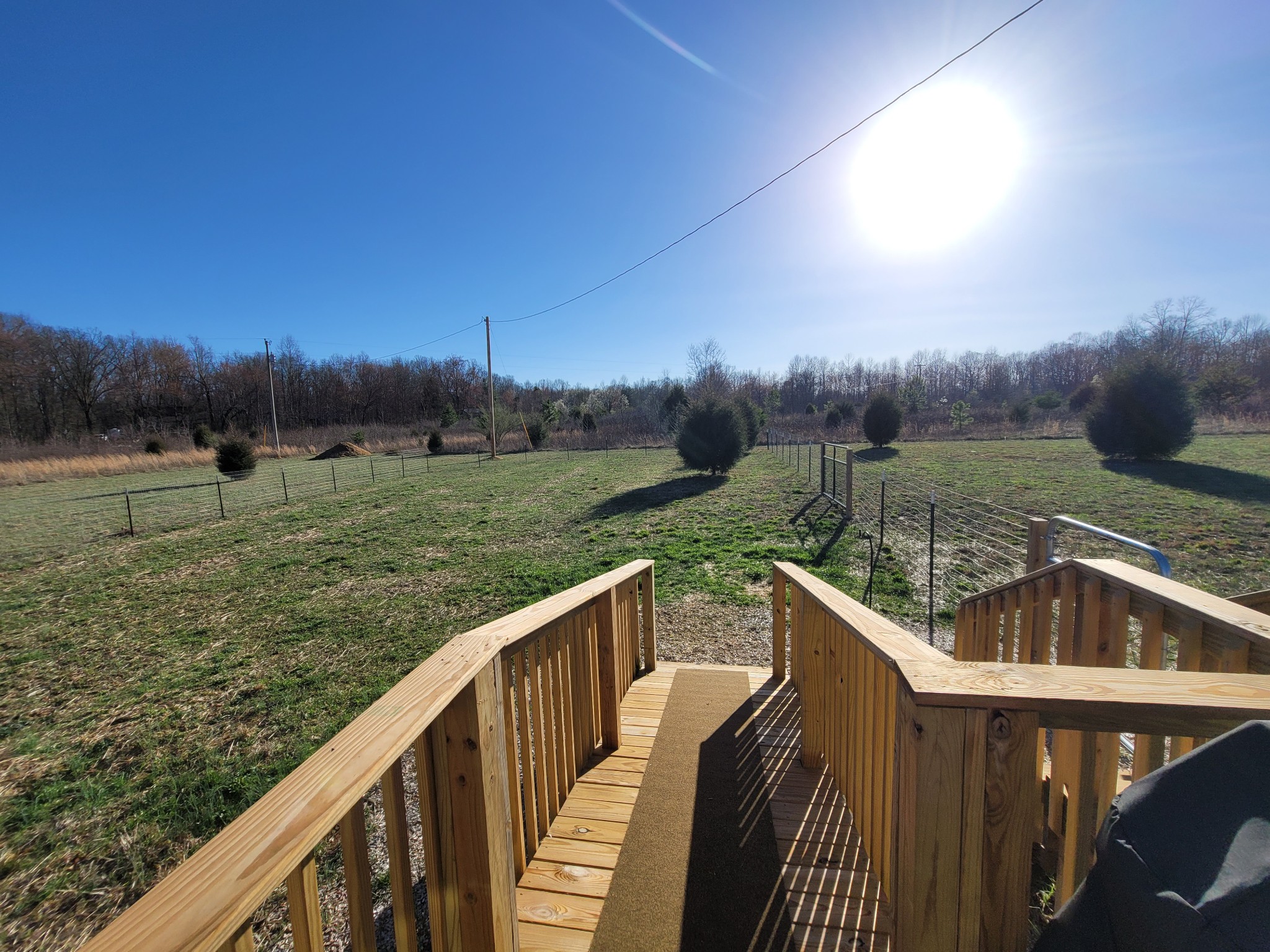 590 Jump Off Mountain Road Sewanee, TN 37375 - Photo 5 of 22 a view of a garden from a balcony