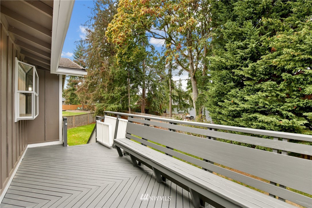 15504 Southeast 178th Place Renton, WA 98058 - Photo 34 of 40 a view of a balcony with trees