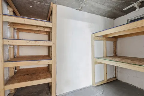 a view of storage and utility room