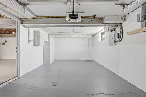 a view of a storage & utility room