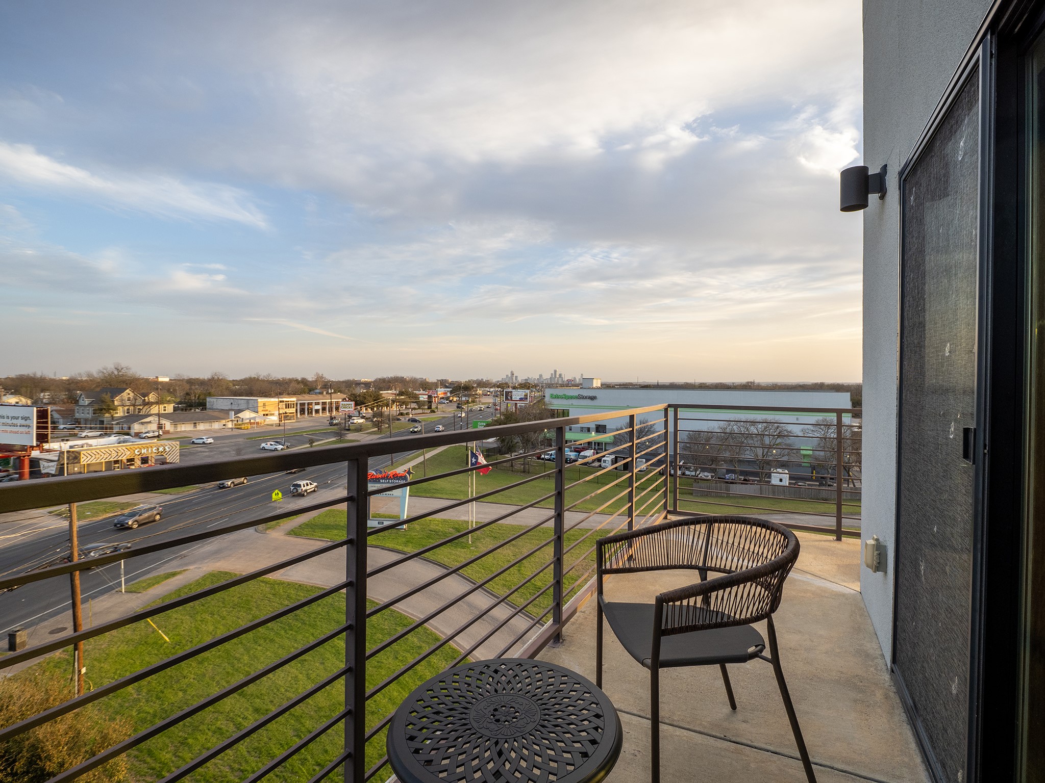 6444 Burnet Road, Unit 509 Austin, TX 78757 - Photo 19 of 32 City views and open skies from a private balcony.