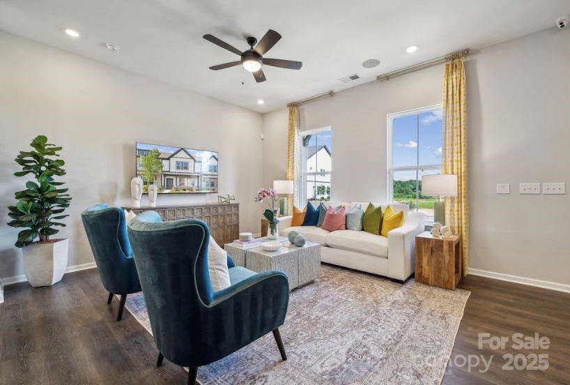 8664 Miles Gap Road Indian Land, SC 29707 - Photo 15 of 29 a living room with furniture and wooden floor