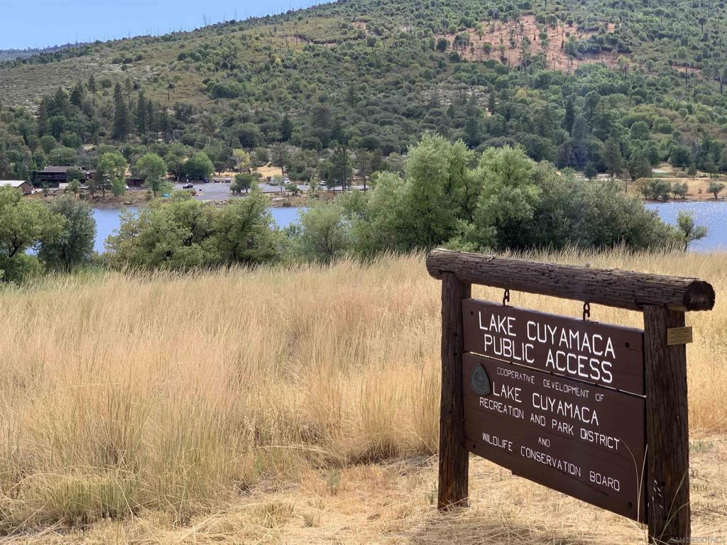 0 West Incense Cedar Road Julian, CA 92036 - Photo 18 of 20 a view of a wooden fence with a bench in the background