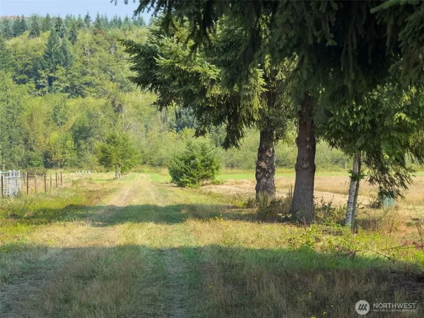 a view of a lake with a mountain in the background