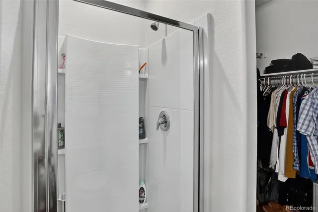 a view of walk in closet