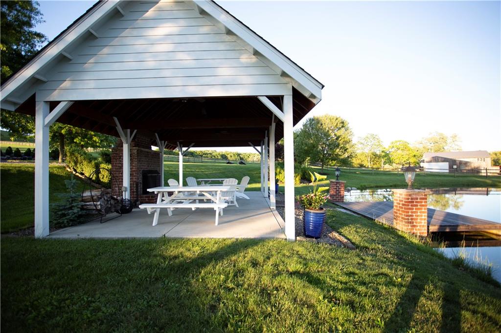255 Camp Run Road Harmony, PA 16037 - Photo 33 of 49 an outdoor view of garden with patio