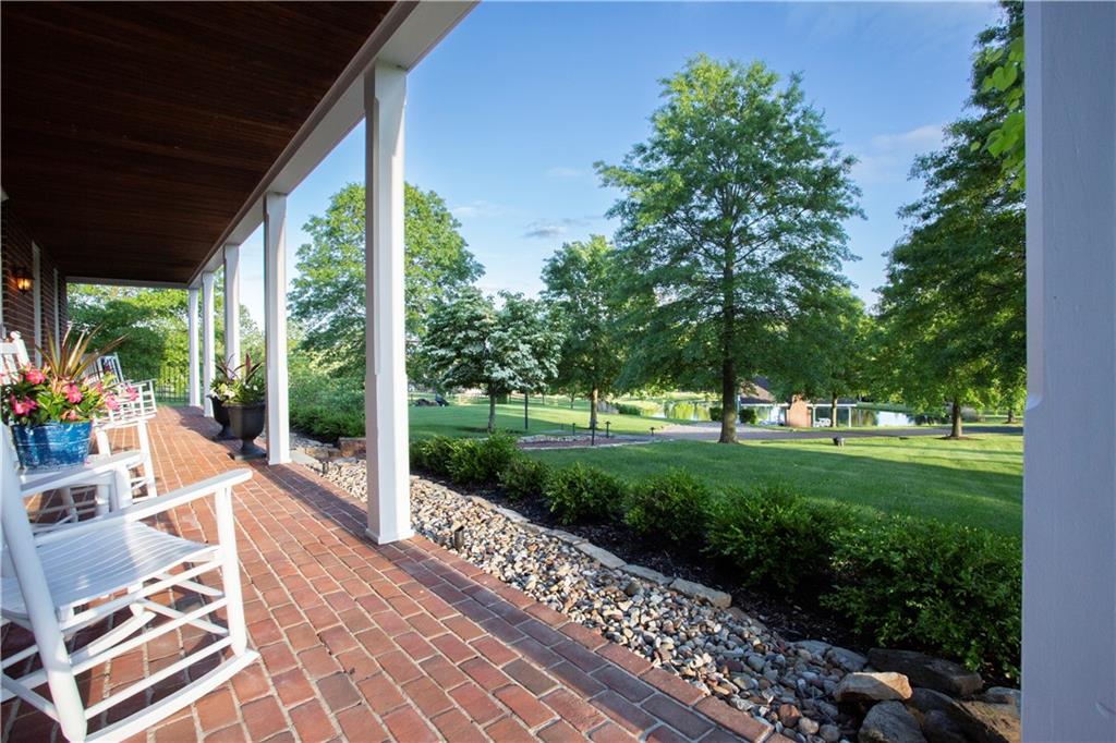 255 Camp Run Road Harmony, PA 16037 - Photo 4 of 49 a garden view with a seating space