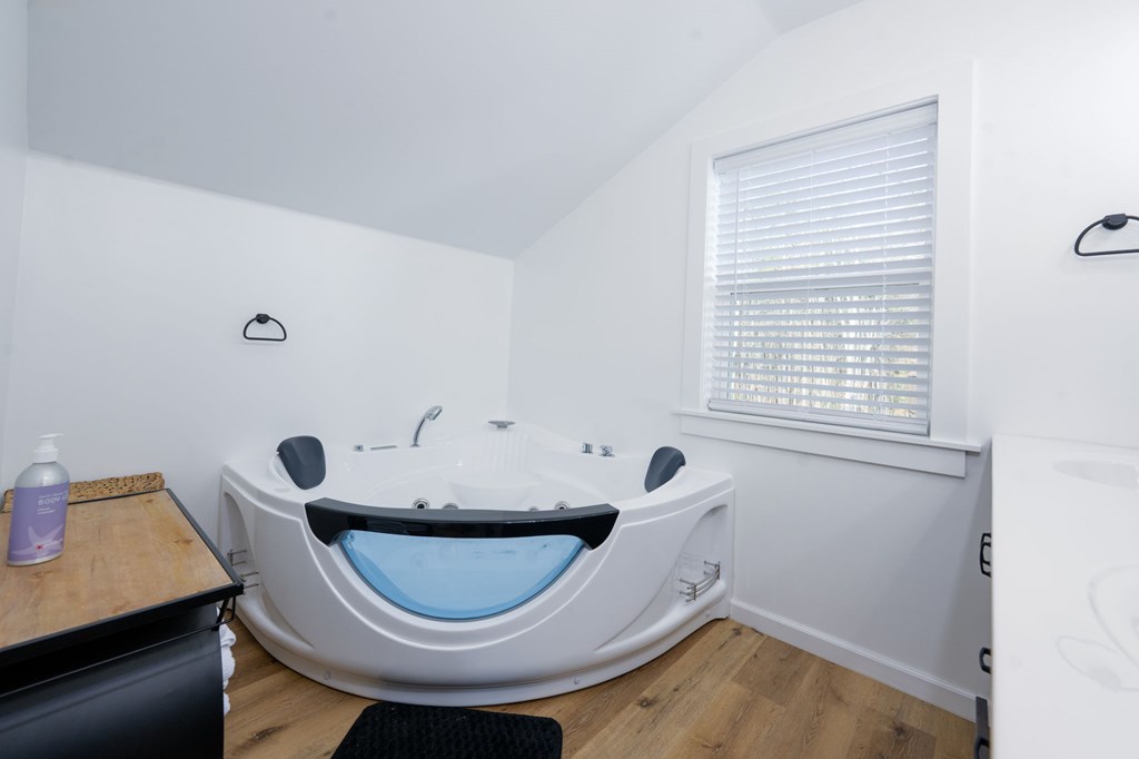 3160 Morrow Road Murphy, NC 28906 - Photo 12 of 44 a bathroom with a sink and a mirror