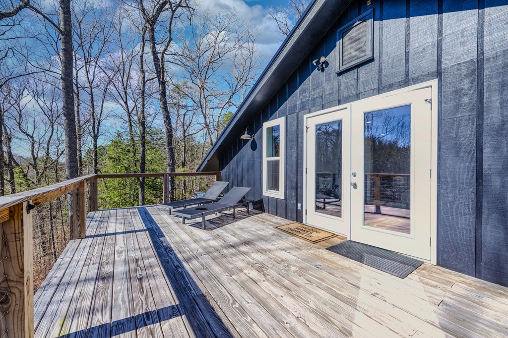 3160 Morrow Road Murphy, NC 28906 - Photo 17 of 44 a view of balcony and wooden floor
