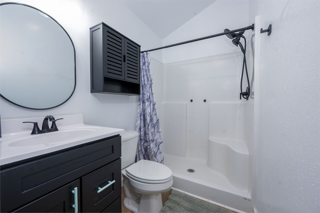 3160 Morrow Road Murphy, NC 28906 - Photo 37 of 44 a bathroom with a sink toilet and shower