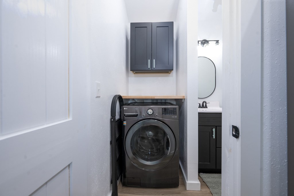 3160 Morrow Road Murphy, NC 28906 - Photo 38 of 44 a close view of a utility room with dryer and washer