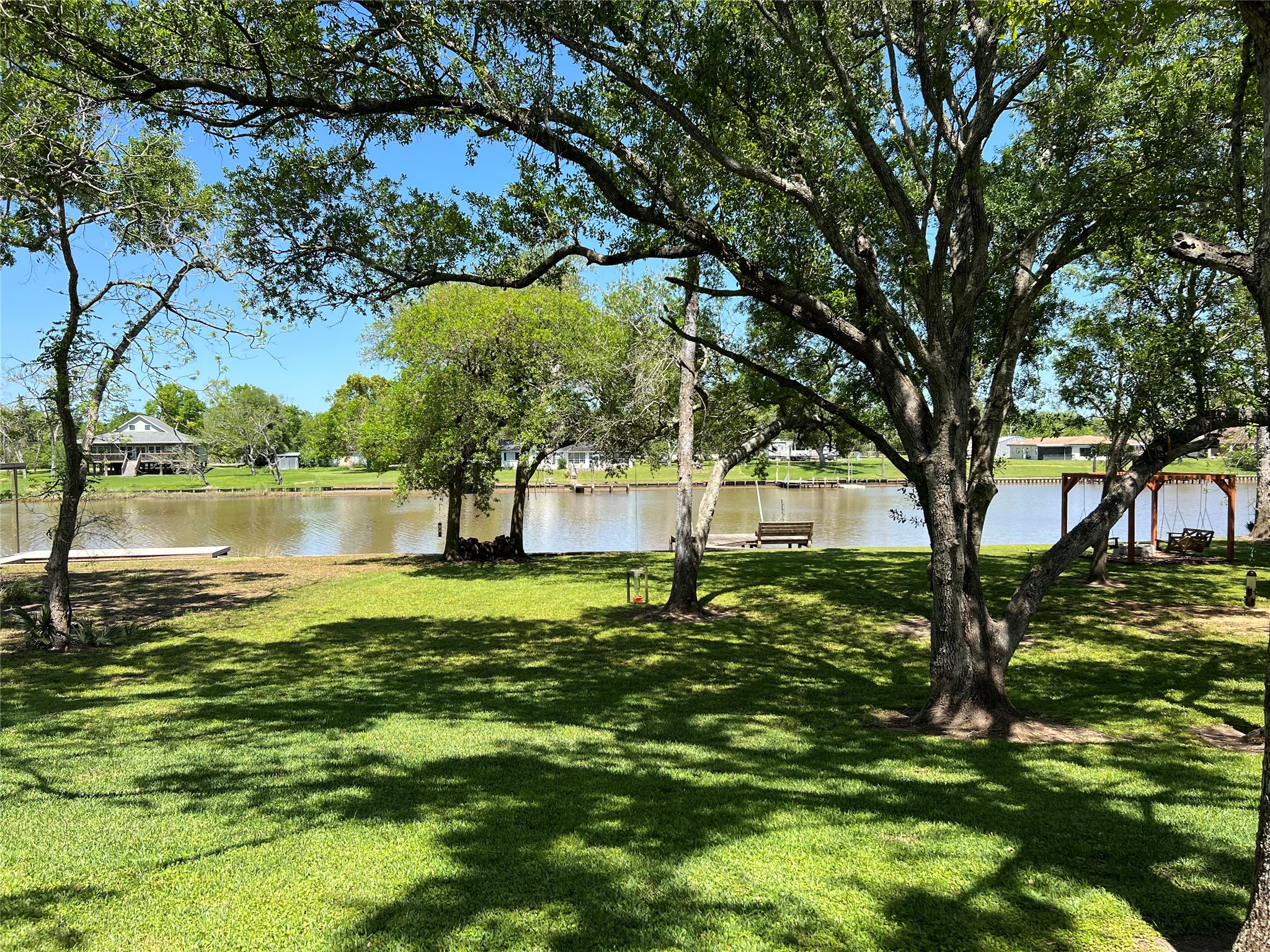 4916 County Road 819 Brazoria, TX 77422 - Photo 46 of 49 a view of a garden with a tree