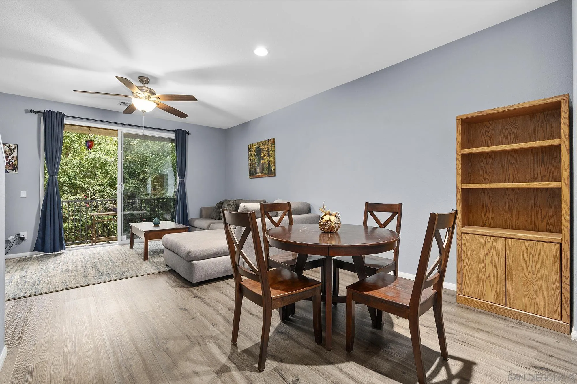 156 Via Montisi Santee, CA 92071 - Photo 9 of 25 a view of a dining room with furniture window and wooden floor