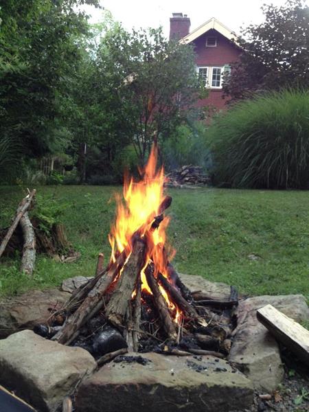 4562 Peoples Road Pittsburgh, PA 15237 - Photo 23 of 25 VERY PRIVATE SIDE YARD AND A PERFECT SPOT FOR A CAMP FIRE!