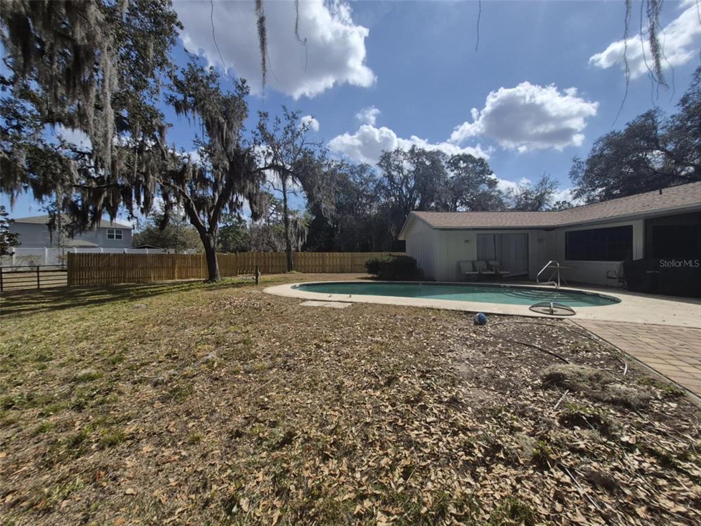 10012 Lake Louisa Road Clermont, FL 34711 - Photo 22 of 25 a view of backyard with green space