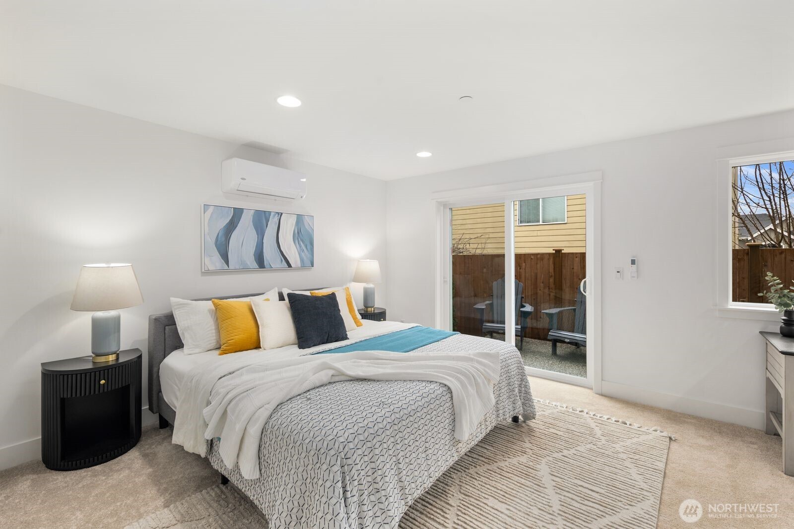 4123 220th Place Southeast Bothell, WA 98021 - Photo 13 of 25 a bedroom with a bed and a night stand