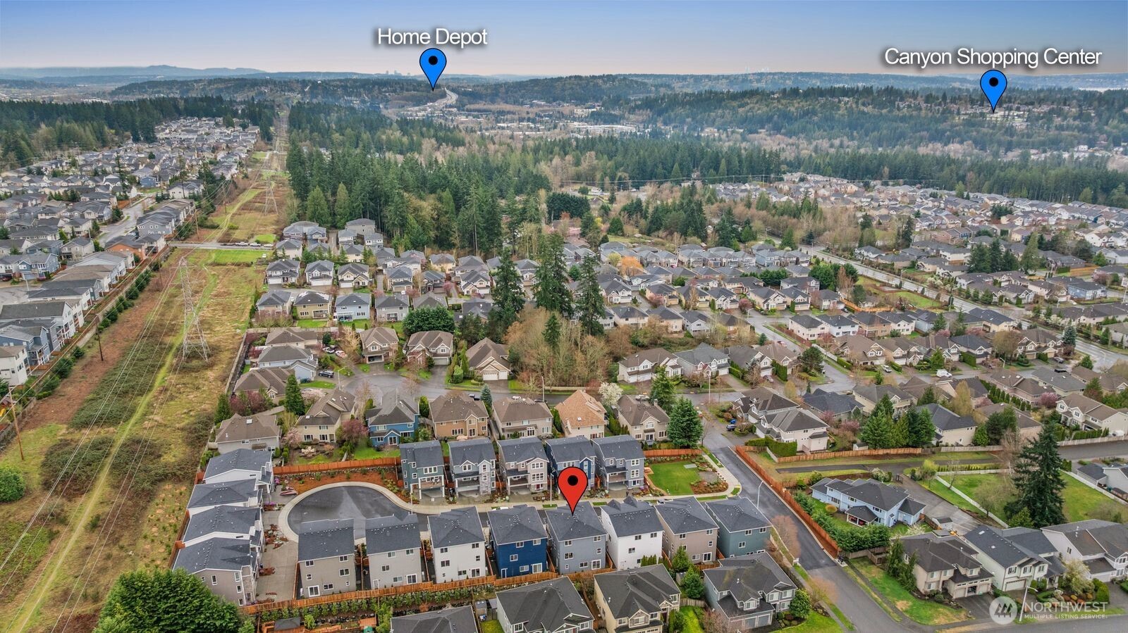 4123 220th Place Southeast Bothell, WA 98021 - Photo 4 of 25 a aerial view of a city