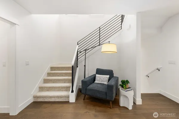 a view of entryway and hall