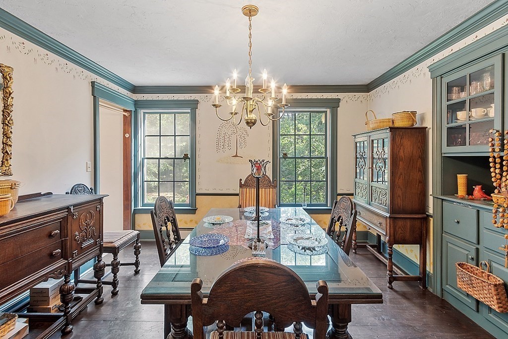 323 Knower Road Westminster, MA 01473 - Photo 7 of 42 a view of a dining room with furniture window and wooden floor
