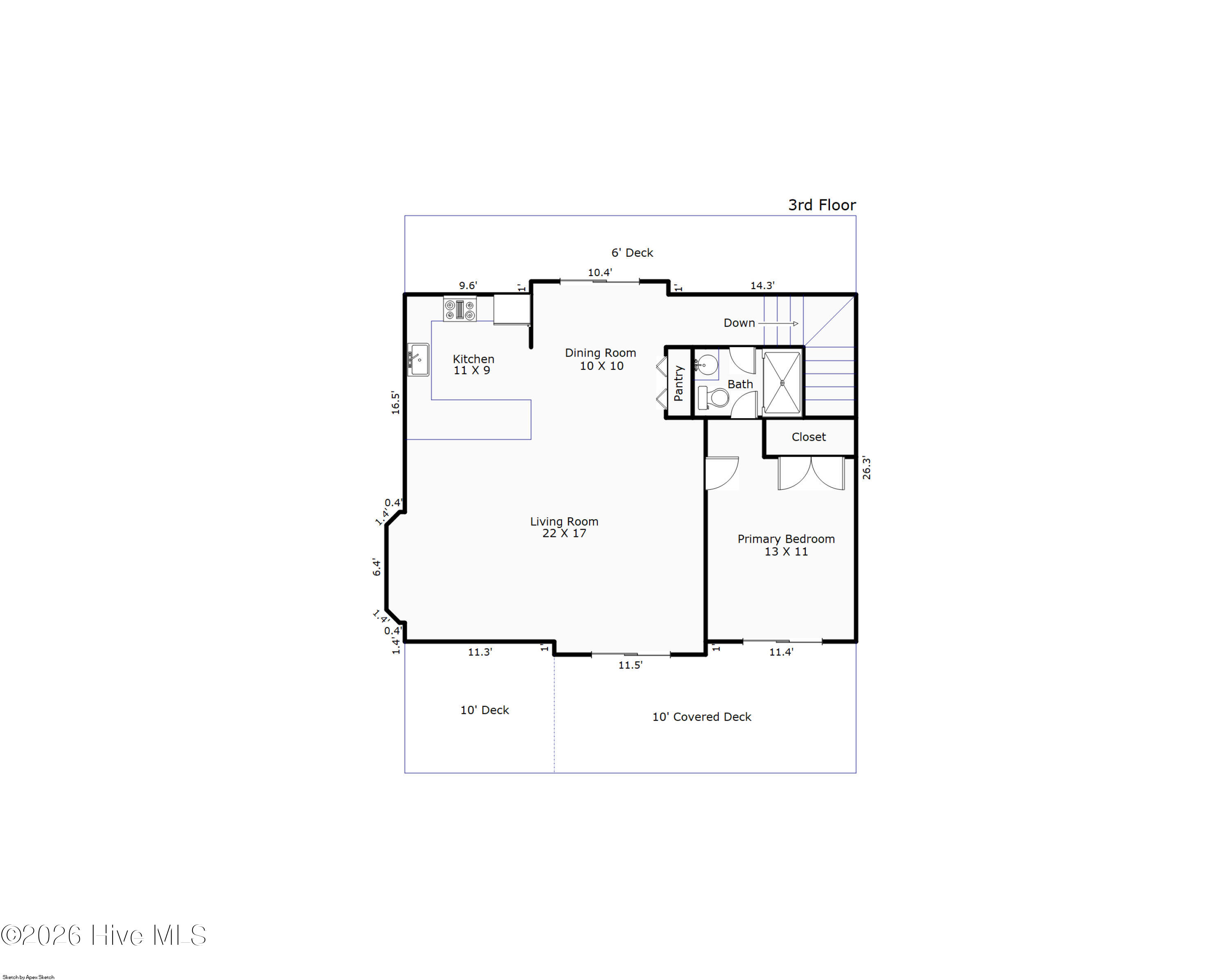 2106 Inlet Avenue Topsail Beach, NC 28445 - Photo 49 of 49 22110 - 2106 Inlet Drive-3rd Floor (1)
