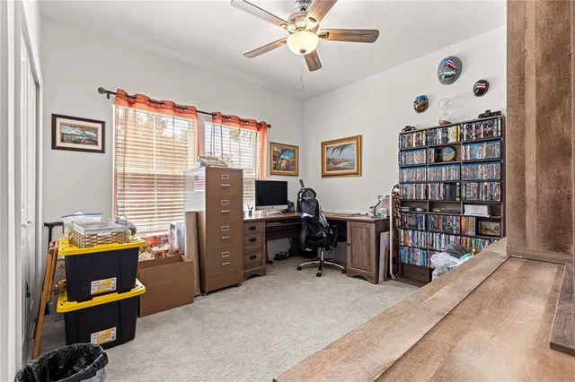 a very nice looking room with a large window