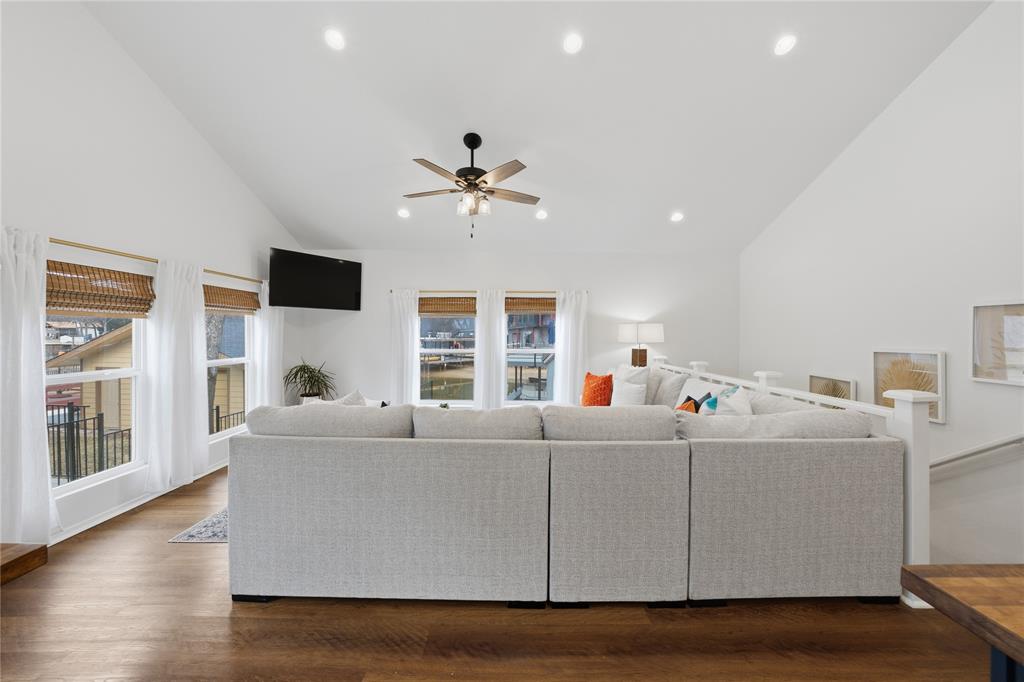 126 Maples Trail Mabank, TX 75156 - Photo 5 of 21 a living room with furniture and a flat screen tv