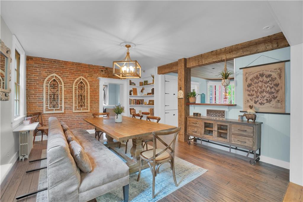 2560 Chapel Road Beaver, PA 15009 - Photo 8 of 25 a view of a a dining room with furniture window and wooden floor