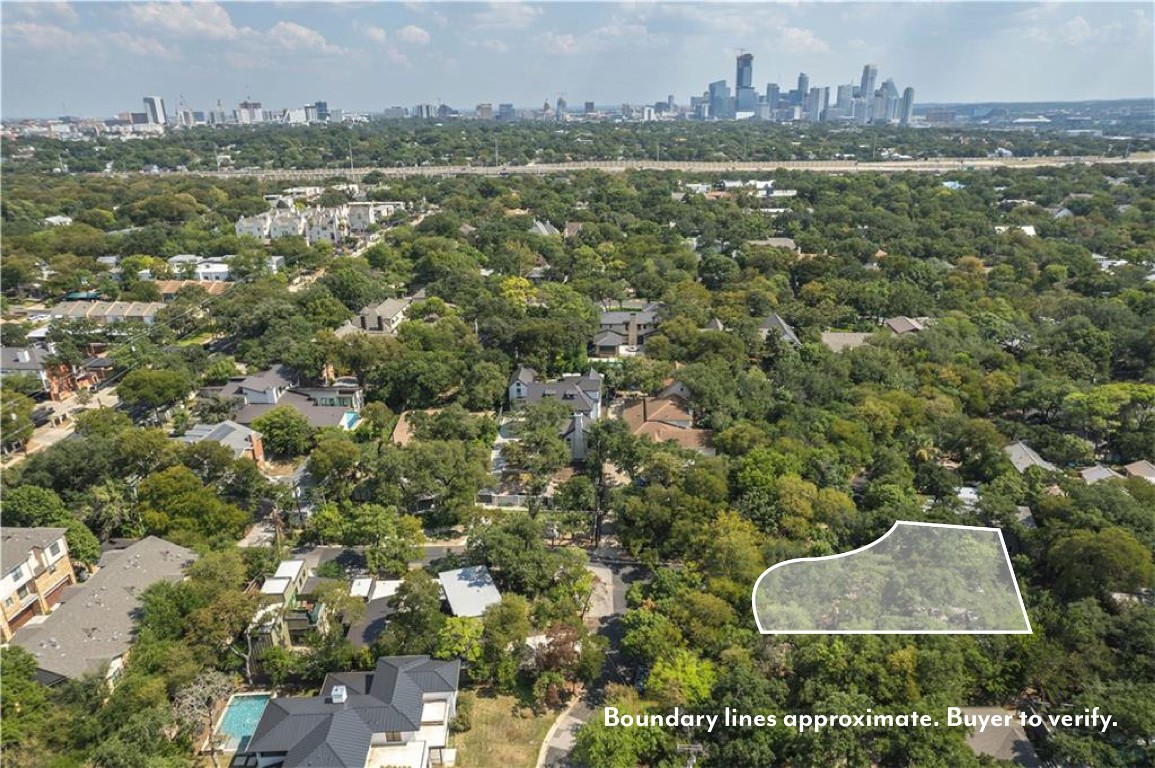 2501 Inwood Place Austin, TX 78703 - Photo 8 of 18 an aerial view of multiple house