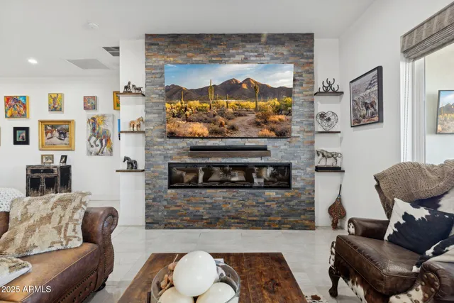 a kitchen with food items with white cabinets