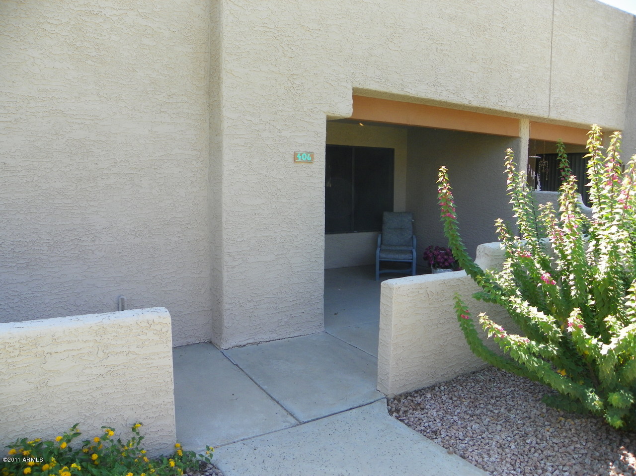 14300 West Bell Road, Unit 406 Surprise, AZ 85374 - Photo 3 of 15 Front entry & patio