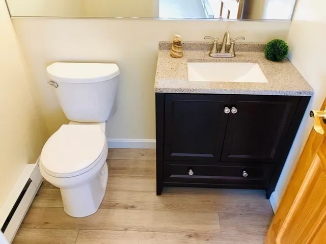 a bathroom with a sink and a toilet
