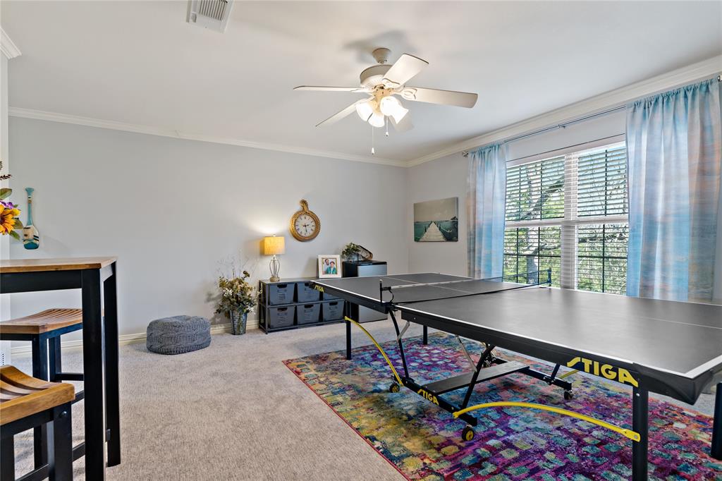 571 Hidden Lake Drive Powderly, TX 75473 - Photo 15 of 40 a view of a workspace with furniture