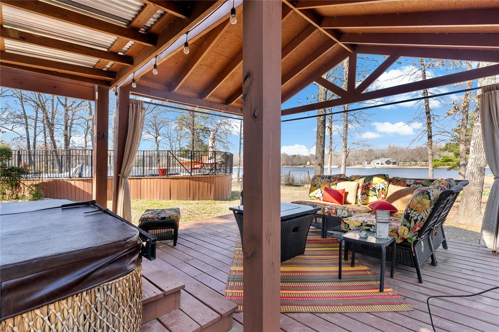 571 Hidden Lake Drive Powderly, TX 75473 - Photo 30 of 40 a outdoor space with seating