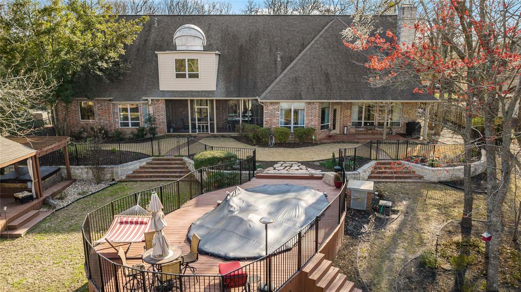 571 Hidden Lake Drive Powderly, TX 75473 - Photo 34 of 40 a front view of house with outdoor seating