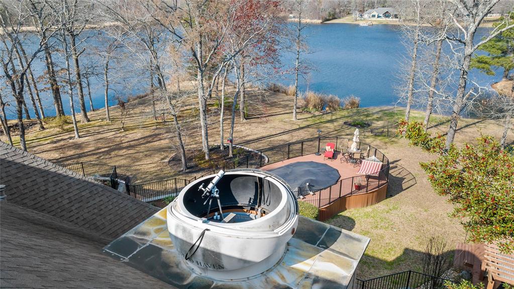 571 Hidden Lake Drive Powderly, TX 75473 - Photo 38 of 40 a view of outdoor space and deck of the house
